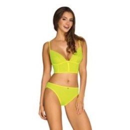 Neonia Top & Höschen Yellow von Obsessive | Fesselliebe.de