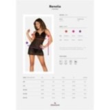 Renelia Chemise & Tanga Schwarz von Obsessive | Fesselliebe.de