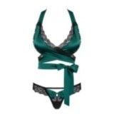 Sensuelia Top & Tanga Grün von Obsessive | Fesselliebe.de