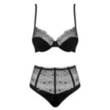 Sharlotte 2er Set Schwarz von Obsessive | Fesselliebe.de