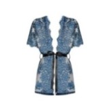 Yassmyne Peignoir Blau von Obsessive | Fesselliebe.de