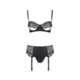 Astrida 3er Set Schwarz von Passion-Exklusiv | Fesselliebe.de
