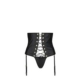 Celin Korsett & Tanga Schwarz von Passion-Exklusiv | Fesselliebe.de
