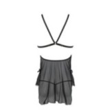 Deliena Chemise Schwarz von Passion-Exklusiv | Fesselliebe.de