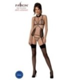 Dominica Korsett & Tanga Beige von Passion-Exklusiv | Fesselliebe.de