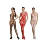 Eco Bodystocking Bs014 Rot von Passion Eco Collection | Fesselliebe.de