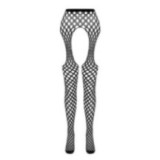 Eco Strumpfhose Ouvert S003 Schwarz von Passion Eco Collection | Fesselliebe.de
