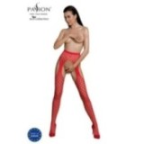 Eco Strumpfhose Ouvert S003 Rot von Passion Eco Collection | Fesselliebe.de