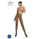 Eco Strumpfhose Ouvert S007 Schwarz von Passion Eco Collection | Fesselliebe.de