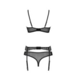 Eco Zinnia 3er Set Schwarz von Passion Eco Collection | Fesselliebe.de