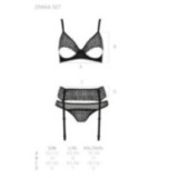 Eco Zinnia 3er Set Schwarz von Passion Eco Collection | Fesselliebe.de