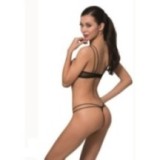 Midori Set mit offenem BH Rot von Passion-Exklusiv | Fesselliebe.de