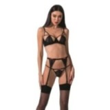 Perdita 3er Set Schwarz von Passion-Exklusiv | Fesselliebe.de