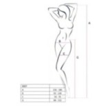 Strumpfhose offen (OUVERT Strumpfhose) Schwarz S007 von Passion-Exklusiv | Fesselliebe.de
