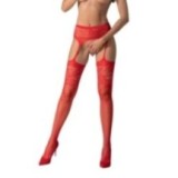 Strumpfhose offen (OUVERT Strumpfhose) Rot S029 von Passion-Exklusiv | Fesselliebe.de
