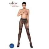 Strumpfhose 016 offen (OUVERT Strumpfhose) Schwarz von Passion-Exklusiv | Fesselliebe.de