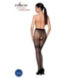 Strumpfhose 016 offen (OUVERT Strumpfhose) Schwarz von Passion-Exklusiv | Fesselliebe.de