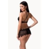 Yona Chemise Schwarz von Passion-Exklusiv | Fesselliebe.de
