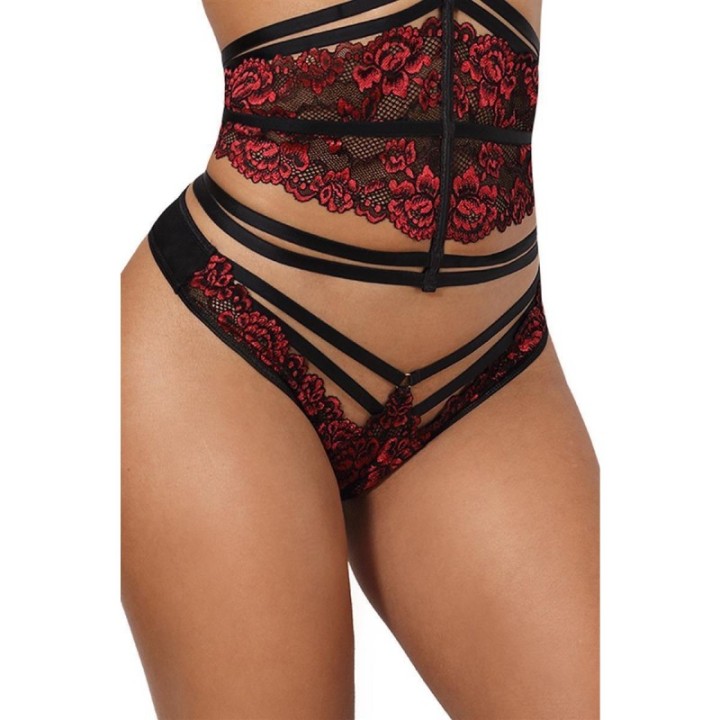 String Schwarz V-10038 von Axami | Fesselliebe.de