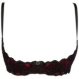 BH Schwarz mit Offenen Cups V-10041 von Axami | Fesselliebe.de