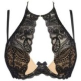 Bustier Schwarz V-10061 von Axami | Fesselliebe.de