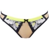String Beige-Schwarz V-10148 von Axami | Fesselliebe.de