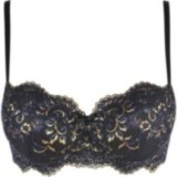 Push-Up BH Blau V-10381 von Axami | Fesselliebe.de
