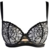 BH Schwarz-Beige V-10551 von Axami | Fesselliebe.de