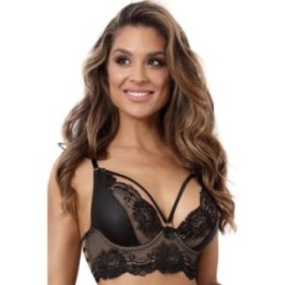 Bustier Soft Schwarz V-10701 von Axami | Fesselliebe.de