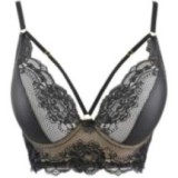 Bustier Soft Schwarz V-10701 von Axami | Fesselliebe.de