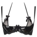 Plus Size BH Schwarz V-8731 von Axami Size Plus | Fesselliebe.de
