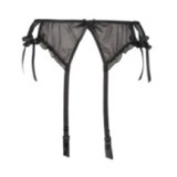 Plus Size Strumpfgürtel Schwarz V-8752 von Axami Size Plus | Fesselliebe.de