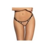 String Beige-Schwarz V-8848 von Axami | Fesselliebe.de