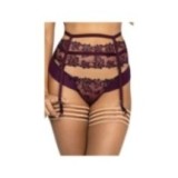 Strumpfgürtel Lila V-9472 von Axami | Fesselliebe.de