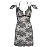 Babydoll & String Schwarz V-9509 von Axami | Fesselliebe.de