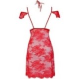 Babydoll & String Rot V-9589 von Axami | Fesselliebe.de