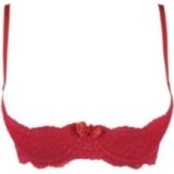 BH Rot mit Offenen Cups V-9801 von Axami | Fesselliebe.de