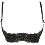 BH Schwarz mit Offenen Cups V-9831 von Axami | Fesselliebe.de