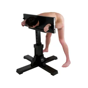 Pranger für Hände und Kopf mit Standfuss für BDSM & Fetisch | Fesselliebe.de