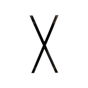 Klassisches Andreaskreuz für BDSM & Fetisch