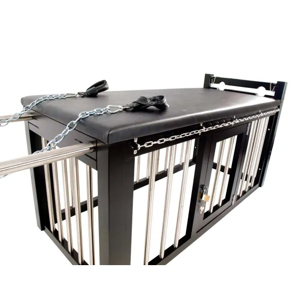 Bondage Streckbank mit Käfig für BDSM & Fetisch | Fesselliebe.de