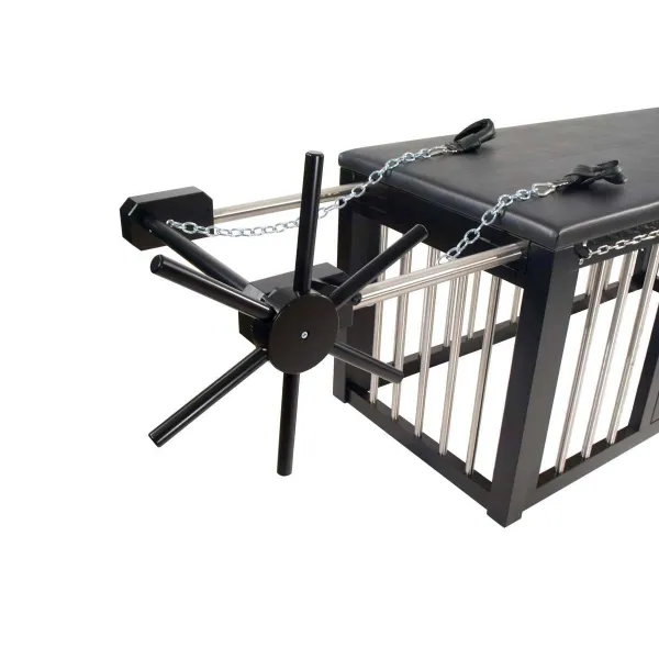 Bondage Streckbank mit Käfig für BDSM & Fetisch | Fesselliebe.de