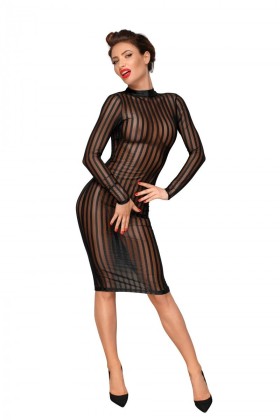 ♥ Klassisches Kleid Aus Weichem und Elastischen Tüll F182 von Noir Handmade Decadence Collection ♥ kaufen | Fesselliebe