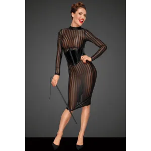 ♥ Klassisches Kleid aus Weichem und Elastischen Tüll F182 von Noir Handmade Decadence Collection ♥