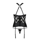 Hima Korsett & String Schwarz von Passion-Exklusiv | Fesselliebe.de