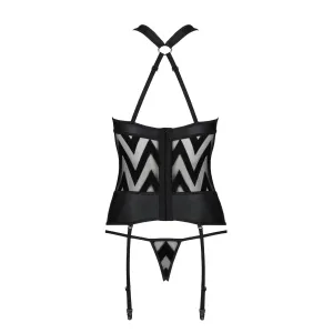 ♥ Hima Korsett & String Schwarz von Passion-Exklusiv ♥