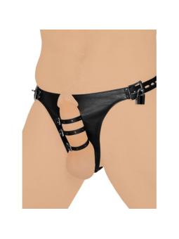 Sonderangebot Sexy Harness-String aus Leder mit...