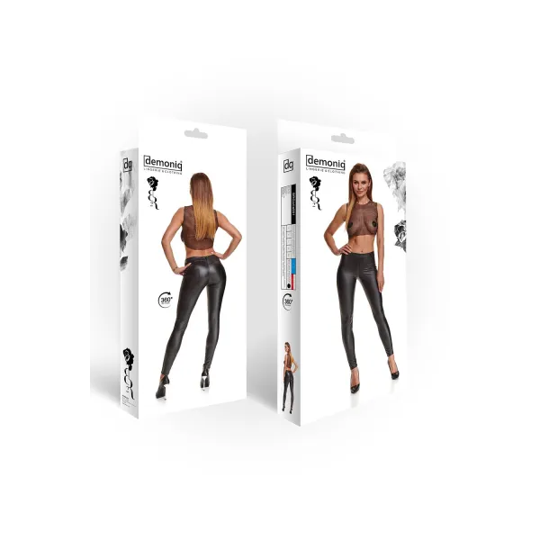 ♥ Schwarze Leggings Brgiulia001 von Demoniq Black Rose 2.0 Collection ♥ kaufen | Fesselliebe