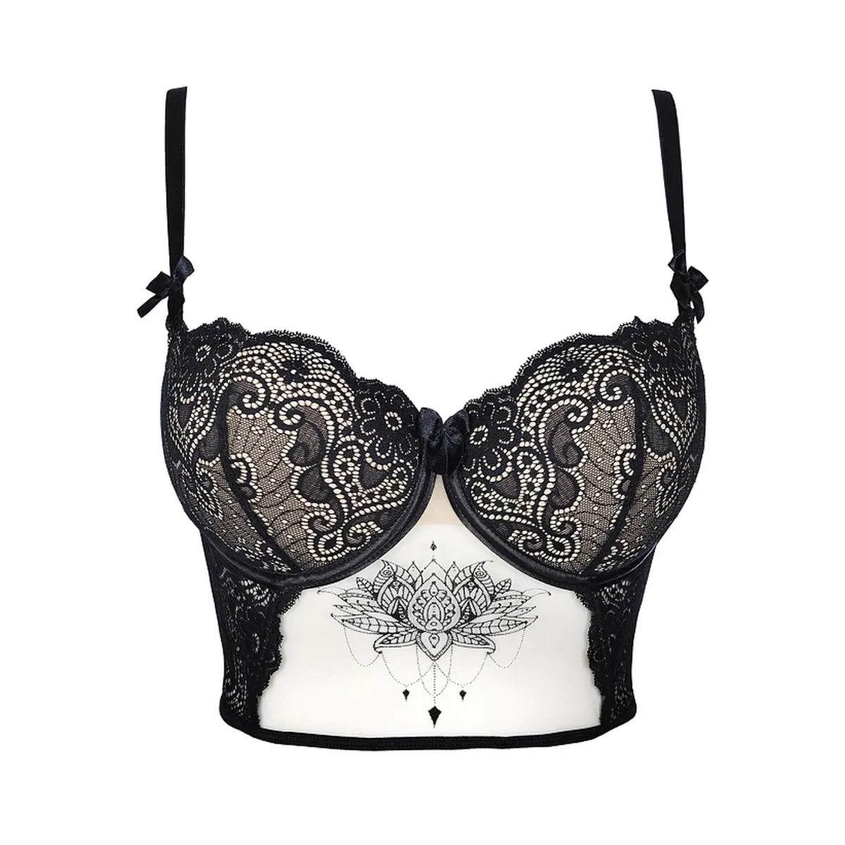 V-9031 Bustier Schwarz von Axami | Fesselliebe.de