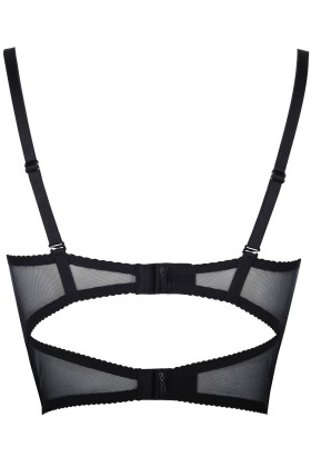 ♥ V-9031 Bustier Schwarz von Axami ♥ kaufen | Fesselliebe